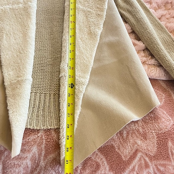 Angeleno Mixed Media Open Coat - Picture 15 of 16